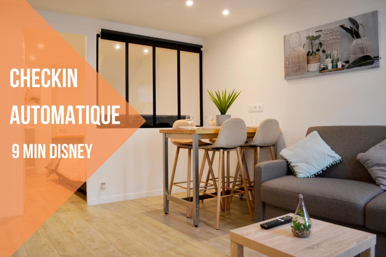 Self Checkin Automatique - 9 Min Disney - Le Zen - Cosyrenting วิลเนิฟ-เลอ-กงต์ ภายนอก รูปภาพ